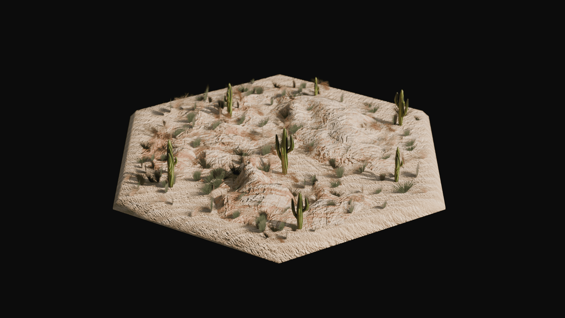 Temperate Desert biome